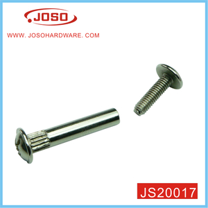 Tornillo macho y hembra de sujetadores para conectar